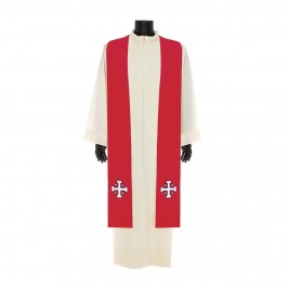 Stola con Ricamo Croce