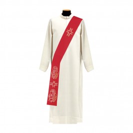 Stola Diaconale Ricamata