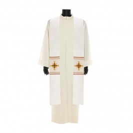 Stola con Croci Ricamate