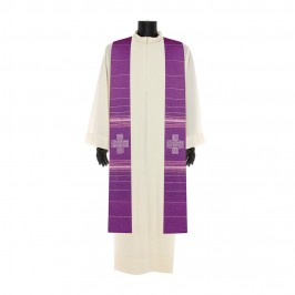 Stola Ricamo Croce Greca