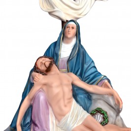 Statua Pietà in Resina h 60 cm