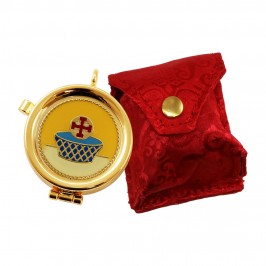 Portateca in Raso con Teca