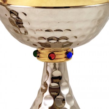 Calice e Pisside in Ottone...