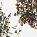 Sassi e ghiaia per presepi