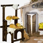 Banchetti e botteghe per presepi