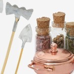 Attrezzi da lavoro in miniatura